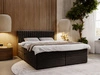 Boxspringbett mit Bettkasten 140x200 Marbella Anthrazit