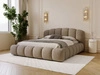 Polsterbett mit Stauraum und Lattenrost 180x200 Cloud Soft Braun