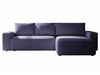 Ecksofa L-Form Rechts mit Schlaffunktion und Bettkasten Tazones Dunkelblau
