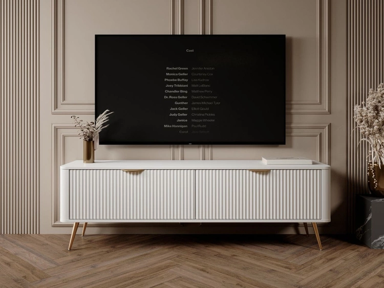 Wohnzimmer-Set Latina Weiß