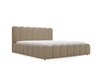 Polsterbett mit Bettkasten und Lattenrost 200x200 Smile Braun