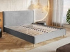 Polsterbett mit Lattenrost 120x200 Grenada Beige