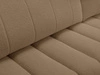 Ecksofa mit Schlaffunktion und Bettkasten Rechts Adoro Braun
