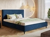 Polsterbett mit Lattenrost 120x200 Grenada Dunkelblau