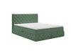 Boxspringbett mit Bettkasten 120x200 Canolo Grün