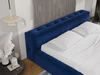 Polsterbett mit Bettkasten und Lattenrost 180x200 Lipari Blau