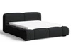 Polsterbett mit Bettkasten und Lattenrost 180x200 Aubi Schwarz