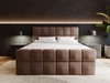 Boxspringbett mit Bettkasten 160x200 Alicante Braun