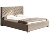 Polsterbett mit Bettkasten und Lattenrost 140x200 Tonale Beige
