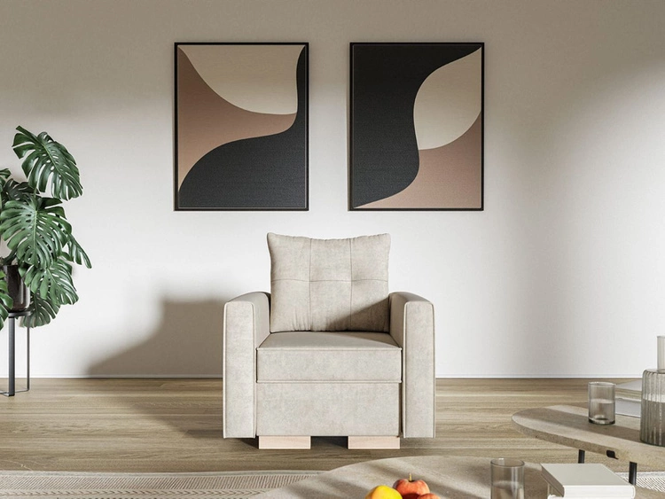 Sessel Pori Beige