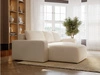 Ecksofa L-Form Links mit Schlaffunktion und Bettkasten Tazones Beige