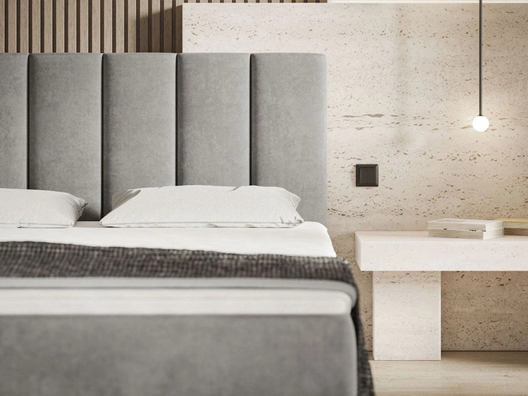Boxspringbett mit Bettkasten 120x200 Cascada Grün