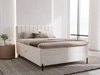 Boxspringbett mit Bettkasten 160x200 Primavera Creme