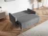 Schlafsofa mit Bettfunktion und Bettkasten Castelo Grün