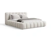 Polsterbett mit Bettkasten und Lattenrost 120x200 Averia Beige