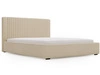 Polsterbett mit Bettkasten und Lattenrost 120x200 Malmo Beige