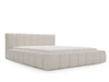 Polsterbett mit Bettkasten und Lattenrost 160x200 Orio Beige