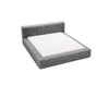 Polsterbett mit Bettkasten und Lattenrost 180x200 Enjoy Grau