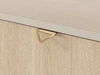Kommode mit drei Schubladen Modena Beige