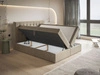 Boxspringbett mit Bettkasten 180x200 Denza Grün