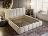 Polsterbett Ohne Bettkasten mit Lattenrost 140x200 Cloud Beige