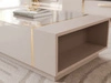 Wohnzimmer-Set im Glamour-Stil Lunelie Kaschmir