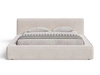 Polsterbett mit Bettkasten und Lattenrost 140x200 Mali Beige