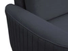 Ecksofa L-Form Links mit Schlaffunktion und Bettkasten Limon Dunkelblau