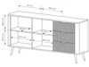  Wohnzimmer-Set Latina Weiß