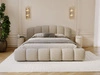 Polsterbett mit Stauraum und Lattenrost 120x200 Cloud Soft Beige