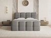 Boxspringbett mit Bettkasten 180x200 Rivon Grau