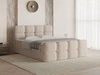 Boxspringbett mit Bettkasten 180x200 Rivon Beige