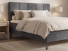 Boxspringbett mit Bettkasten 120x200 Vendi grau