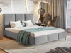 Polsterbett mit Lattenrost 160x200 Trio Grau
