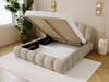 Polsterbett mit Stauraum und Lattenrost 120x200 Cloud Soft Beige