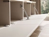TV-Lowboard im Glamour-Stil mit LED-Beleuchtung Celle, Kaschmir matt