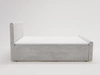 Boxspringbett mit Bettkasten 180x200 Lunaris Hellgrau