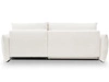 Ecksofa L-Form mit Schlaffunktion und Bettkasten Bene Creme