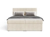 Boxspringbett mit Bettkasten 160X200 Brisa Beige