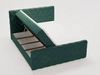 Boxspringbett mit Bettkasten 160x200 Lunaris Grün
