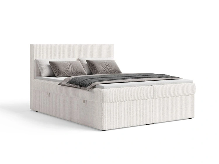 Boxspringbett mit Bettkasten 180X200 Brisa Creme