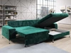Ecksofa L-Form Rechts mit Schlaffunktion und Bettkasten Tonny Braun