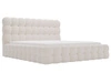Polsterbett mit Bettkasten und Lattenrost 120x200 Twist Beige