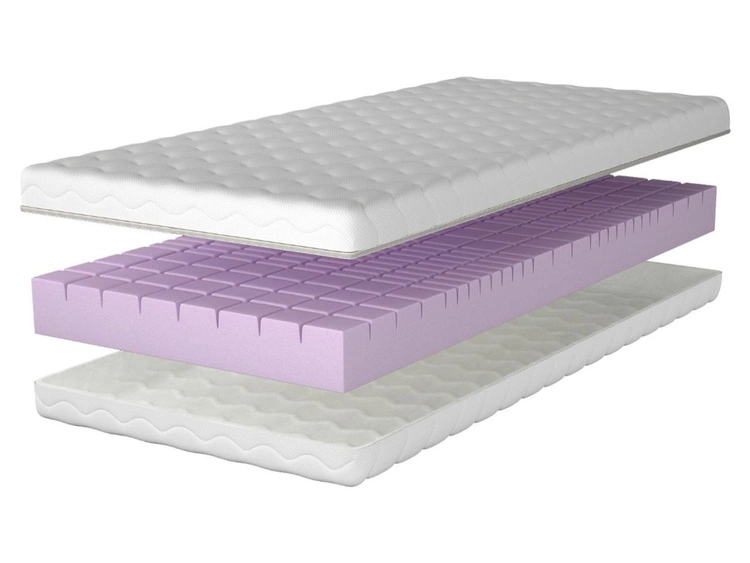 Schaumstoffmatratze mit abnehmbarem Bezug Elen 90x200