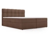 Boxspringbett mit Bettkasten 160x200 Maison Braun