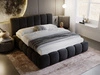 Polsterbett mit Bettkasten und Lattenrost 200x200 Cloud Anthrazit