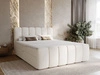Boxspringbett mit Bettkasten 160x200 Cloud Beige