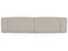 Ecksofa L-Form Rechts Moderne Cord Ecksofa Landi Beige