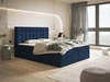 Boxspringbett mit Bettkasten 160x200 Denza Dunkelblau