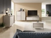 Kommode mit Türen und Schubladen 153 cm Sorano Beige